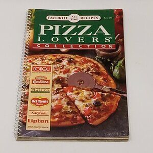 PIZZA Lovers RECIPES Collection Spiralbound Booklet All Recipes Mag '93 Dole